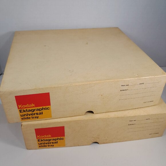 Kodak Slide Projector Ektagraphic Universal slide tray SET 2 AV680 110-6699 - Picture 11 of 12